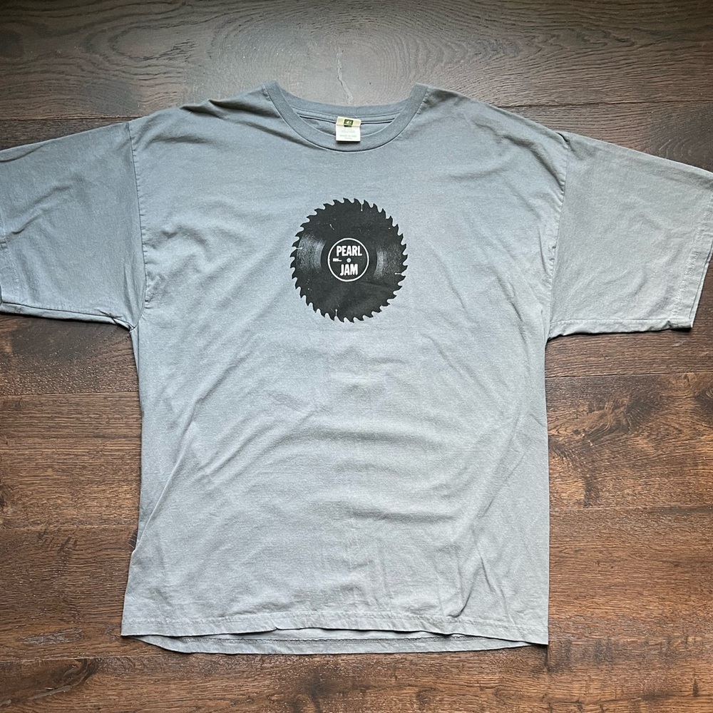 Pearl Jam 2009 Saw Blade 33 1/3 Tour Shirt XXL